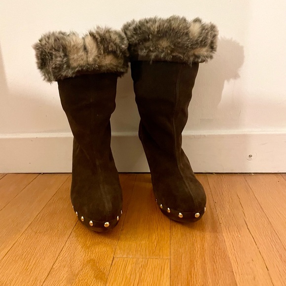 Michael Kors fur boots - Picture 2 of 7